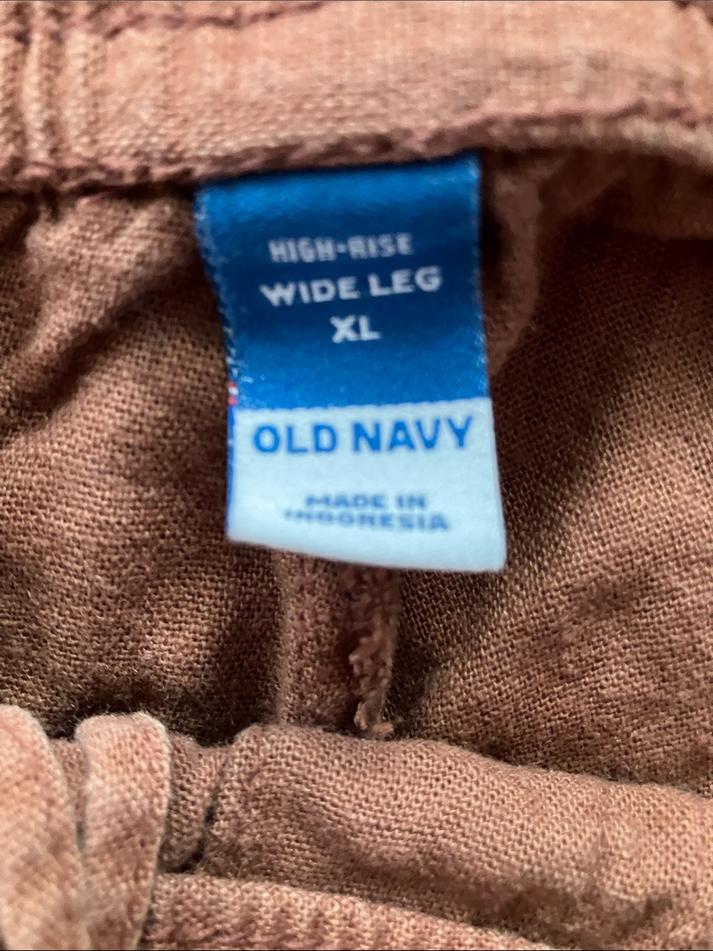Old Navy - Bundle of 5 Women’s High-Rise Wide Leg Linen Pants - XL - Picture 6 of 7